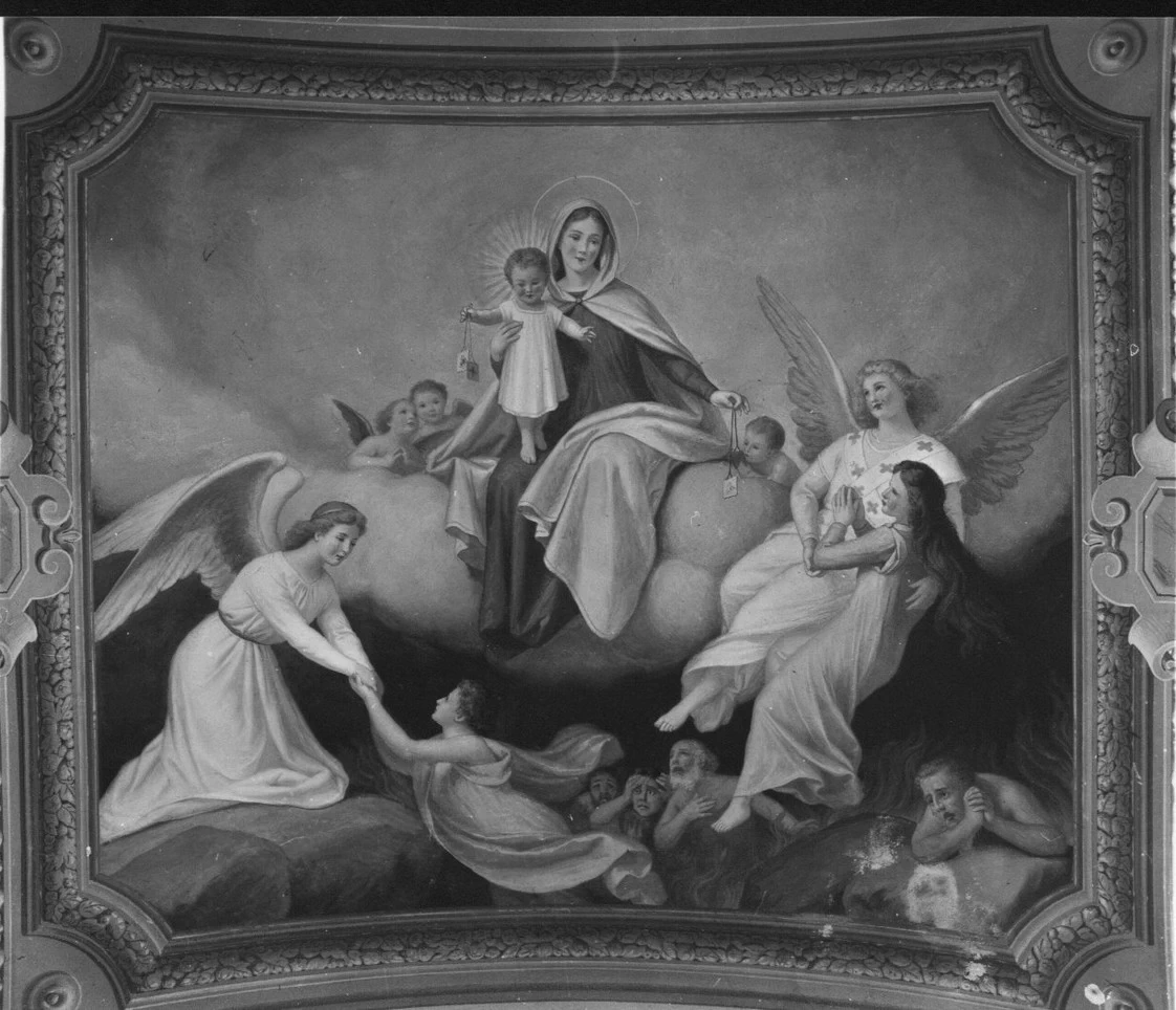Madonna che intercede per le anime del purgatorio - Savona